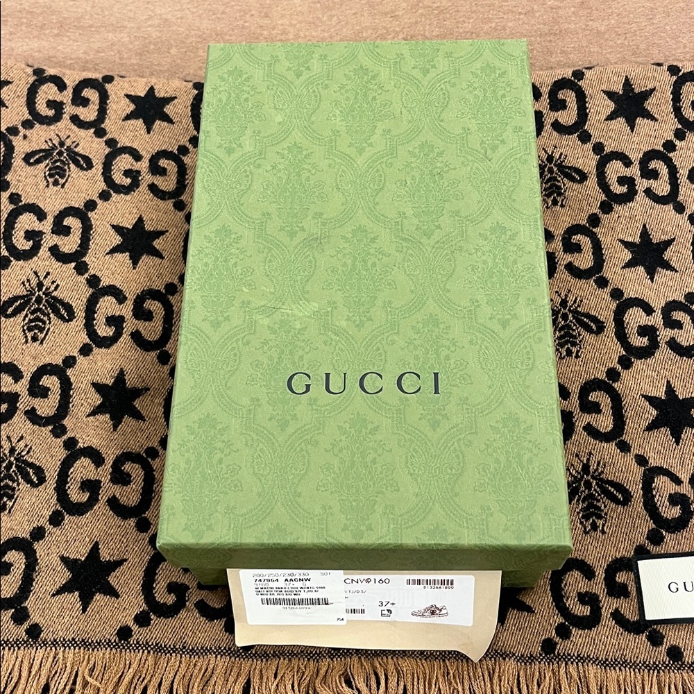 Gucci Pink and Gray Mac 80 Lace-Up Sneakers - Picture 11 of 11